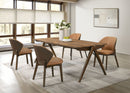 Randolph 7-piece Rectangular Dining Table Sheesham and Brown