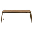 Randolph 7-piece Rectangular Dining Table Sheesham and Brown