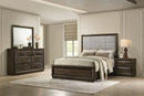 Atlas 5-piece Queen Bedroom Set Dark Oak