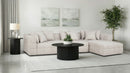 Amara 4-Piece Upholstered Sectional Sofa Find in store