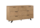 Taylor Upholstered Queen Panel Bed Light Honey Brown And Grey