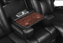 Delange Power Sofa With Headrests Black