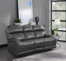 Longport 3-Piece Upholstered Power Living Room Set Dark Brown