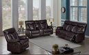 Zimmerman Pillow Top Arm Motion Dark Brown. 3 PC SET