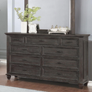 Atascadero Queen 2-Drawer Storage Bed Weathered Carbon