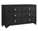 Penelope 5-Piece Queen Bedroom Set Midnight Star And Black